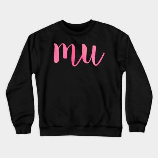 Pink Mu Crewneck Sweatshirt